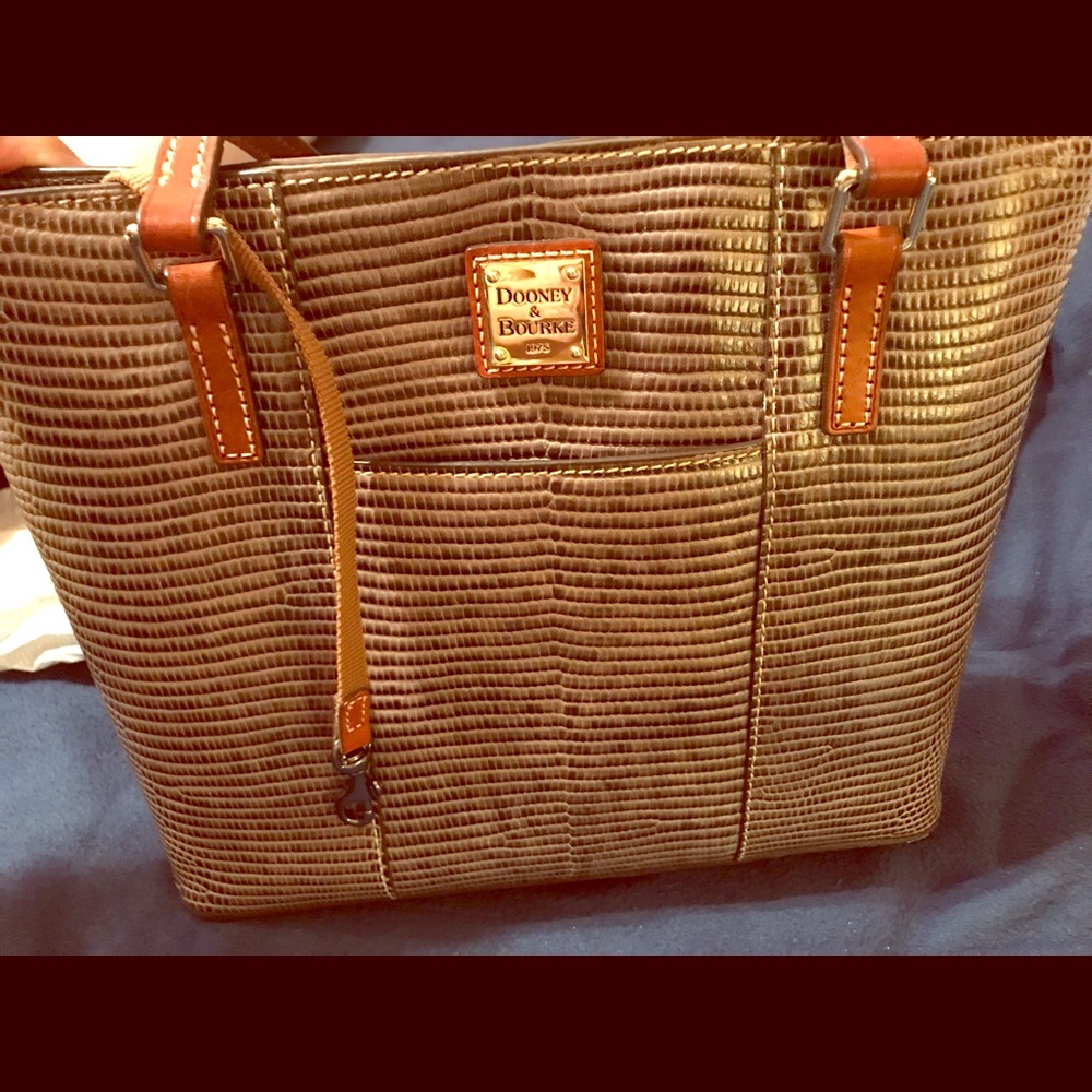 Dooney & Bourke Lizard-Embossed Small Lexington